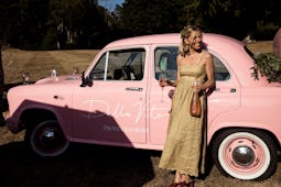 Sienna Miller with Della Vite Car